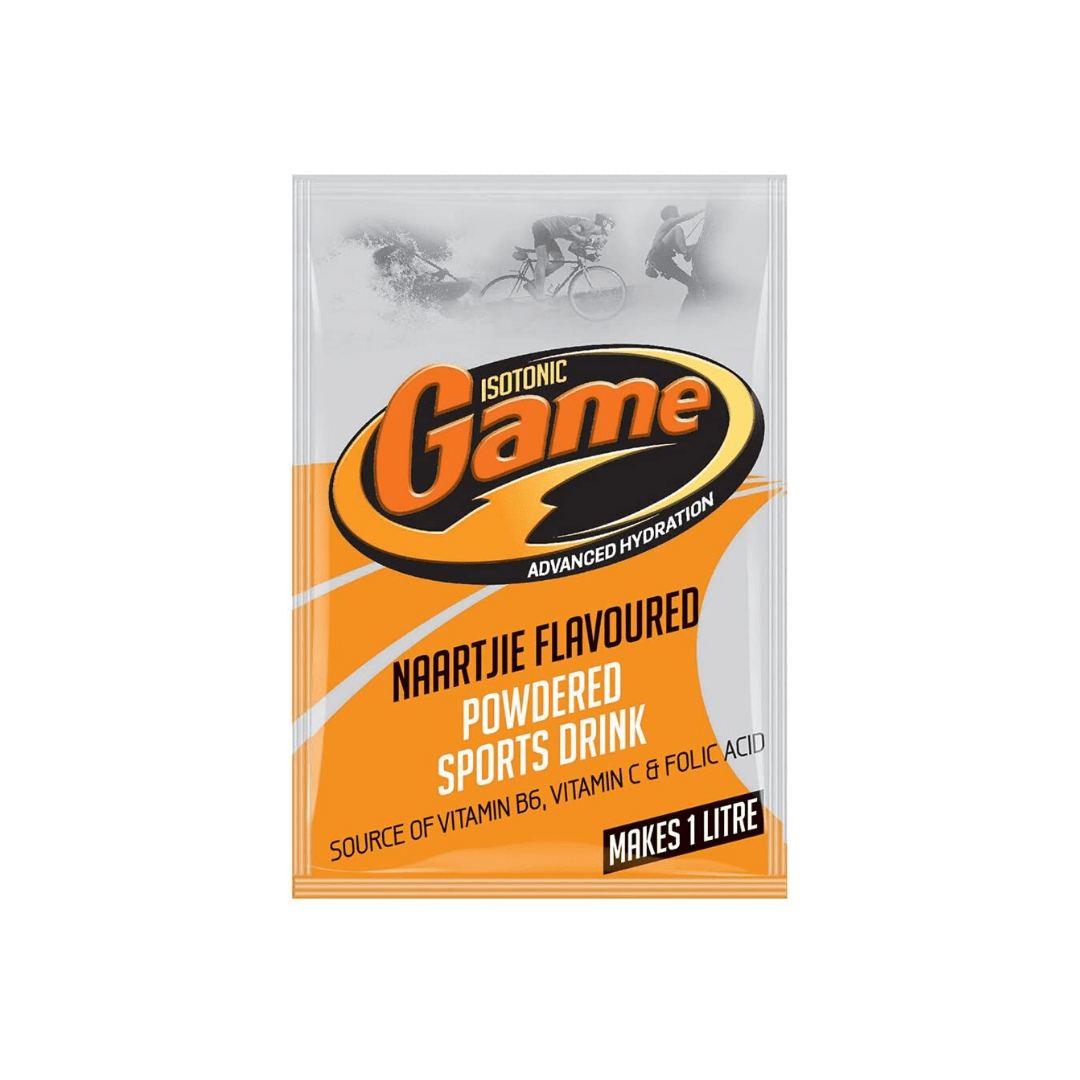 Isotonic Game Powder Naartjie 80g Sachet food CULTURE