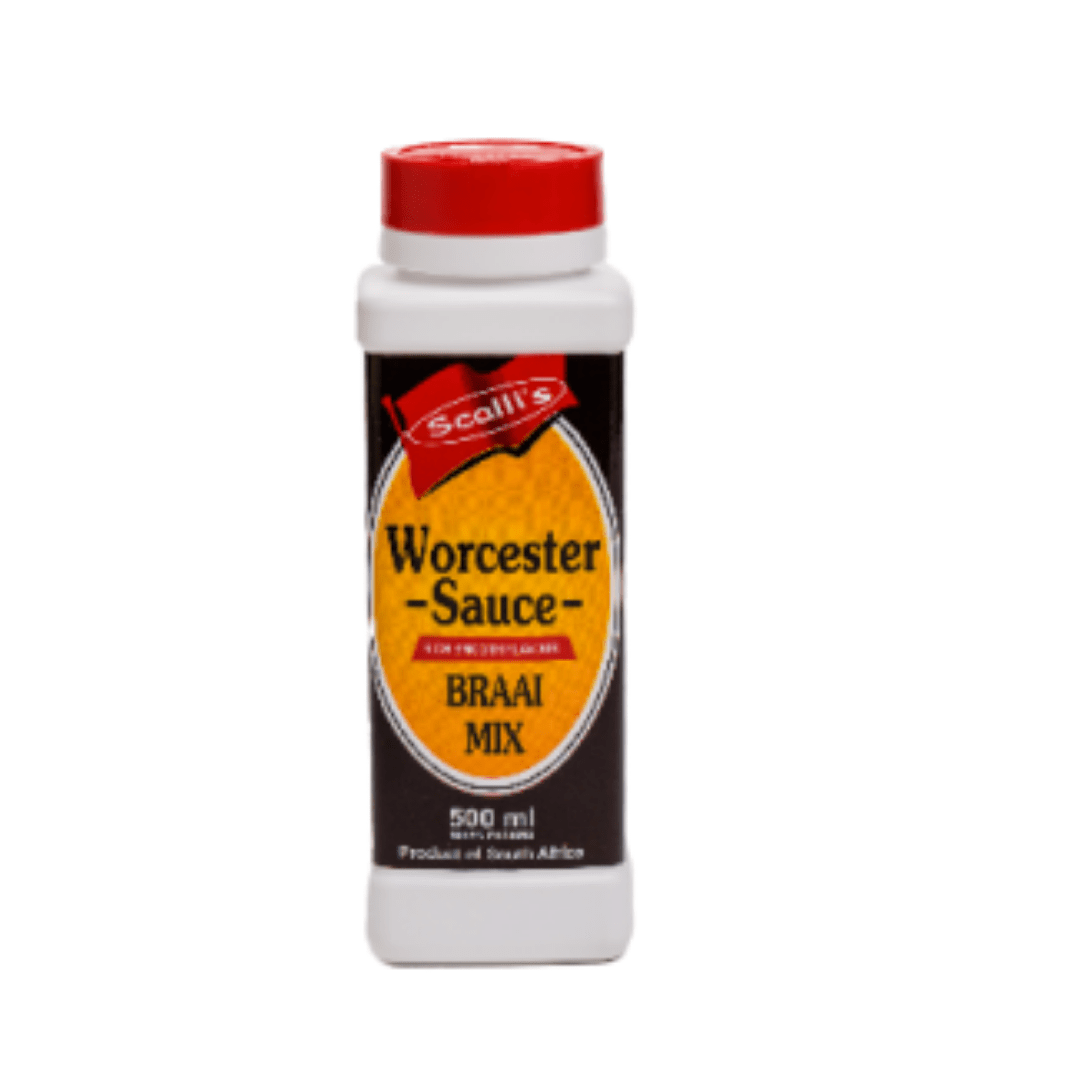 Scalli's Worcester Sauce Braai Spice 500ml food CULTURE