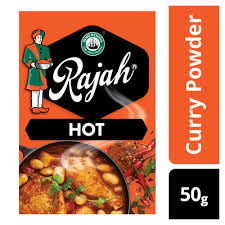 Curry Powder Rajah Hot  50g