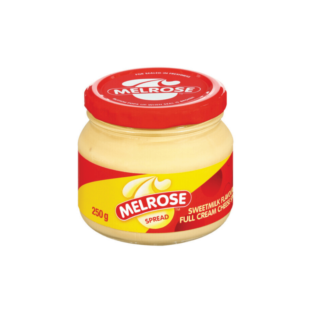 Melrose Cheese Spread Sweet milk 250g Jar food CULTURE