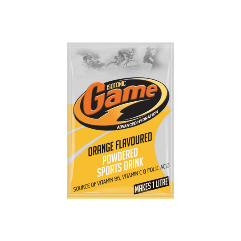 Isotonic Game Powder Orange 80g Sachet food CULTURE