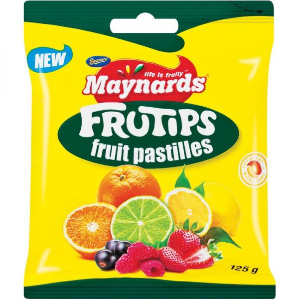 Maynards Frutips Fruit Pastilles 125g
