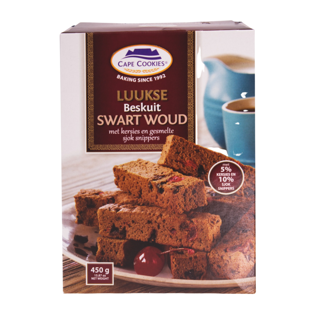 Cape Cookies Luxury Rusks Black Forest 450g food CULTURE
