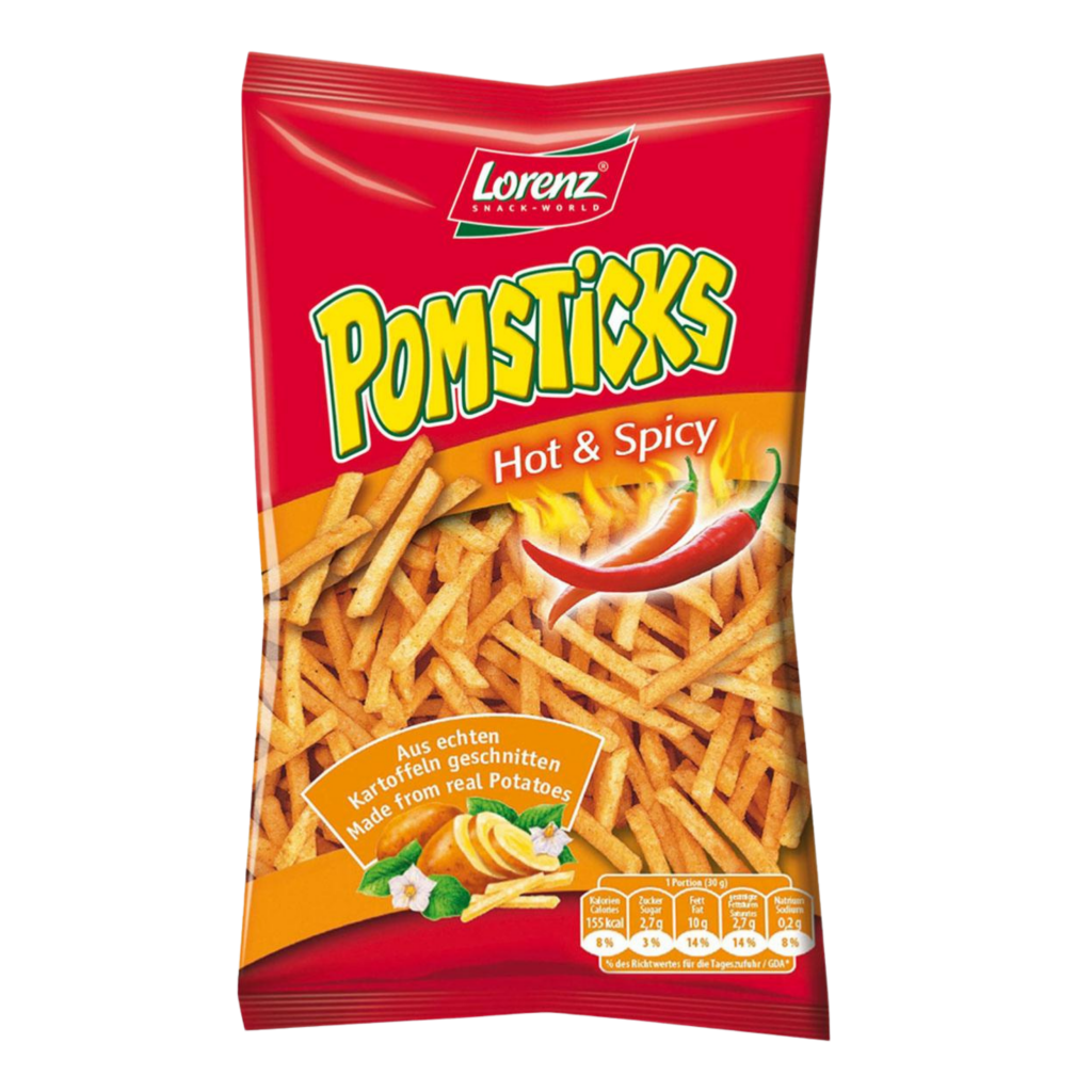 Чипсы соломкой pomsticks. Lorenz Pomsticks. Палочки Помстикс. Картофельная соломка Помстикс.