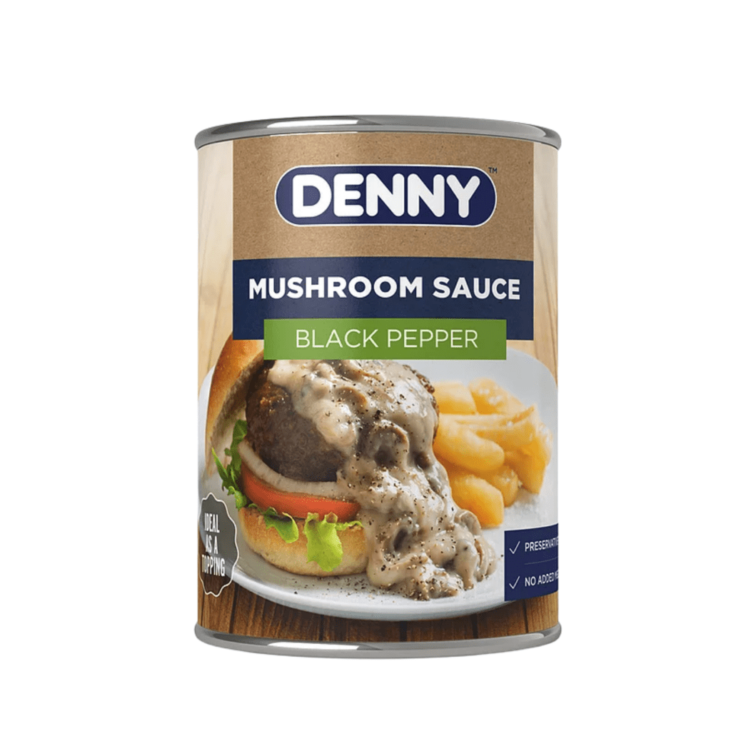 Denny Creamed Black Pepper Mushroom Sauce 415g food CULTURE