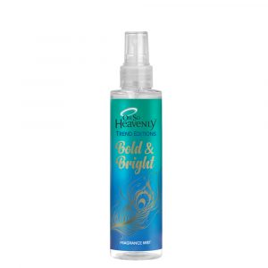 Oh So Heavenly Spritzer Bold & Bright 150ml: Be bold and stand out from the crowd with this captivating fragrance inspired by the extravagant and prismatic shine of a peacock.