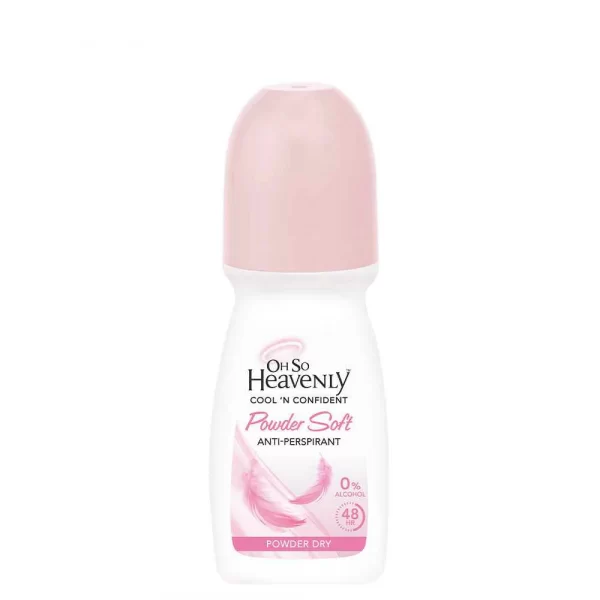 Oh So Heavenly Anti-Perspirant Roll-On Powder Soft 100ml: 48hr anti-perspirant protection against odour and wetness. With ultra-absorbing powder to help keep underarms extra dry. The gentle care formula can help to reduce skin irritation, while moisturisers keep underarm skin soft. With a powdery soft fragrance to leave you fresh and confident. Made in South Africa Beauty Without Cruelty