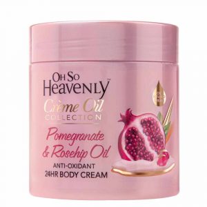 Oh So Heavenly Body Cream Pomegranate & Rosehip Oil 470ml