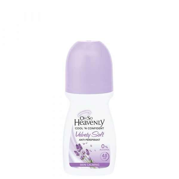 Oh So Heavenly Anti-Perspirant Roll-On Velvety Soft 50ml: 48hr anti-perspirant protection against odour and wetness. Minimises white and yellow marks on clothing. With skin loving moisturisers to keep you feeling fresh and confident.
