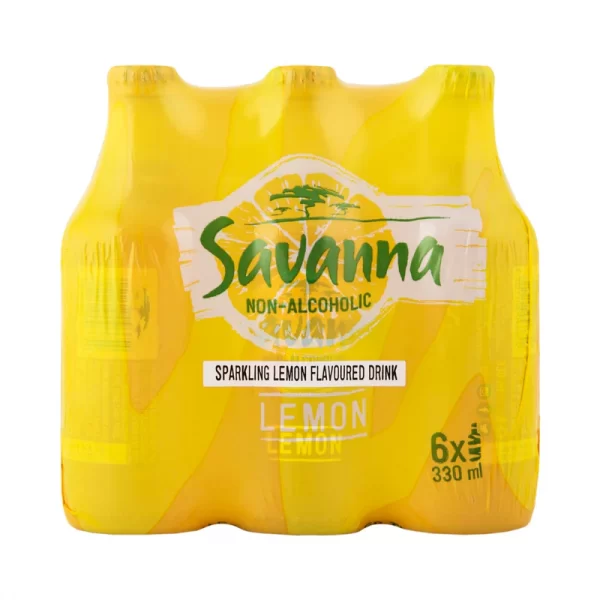 Savanna Lemon (NON ALC) - 6 pak 330ml bottles