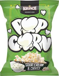 Krunch Popcorn Sour Cream & Chives 90g